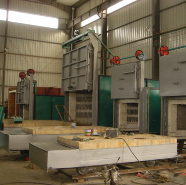 臺(tái)車熱處理電爐